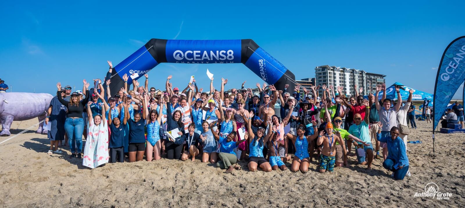 Diving into Purpose: The Oceans 8 Charity Swim is Making Waves!